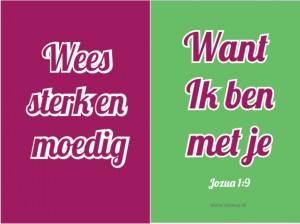 Wees sterk